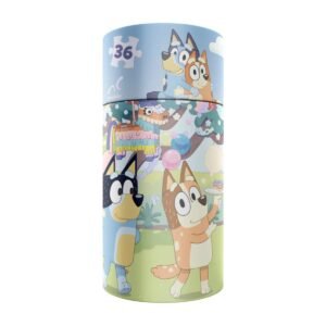 Rompecabezas Infantil En Cilindro Bluey 36 Piezas Rompecabezas Infantil En Cilindro Bluey 36 Piezas