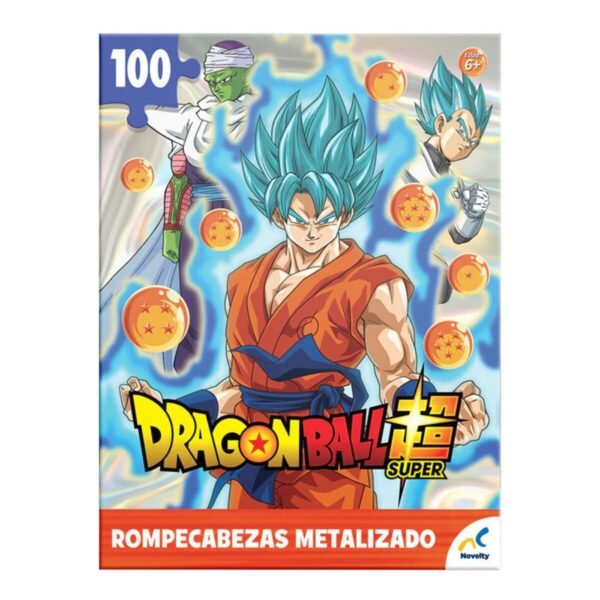 Rompecabezas Metalizado Dragon Ball Super 100 Piezas