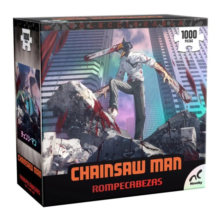 Rompecabezas Chainsaw Man Holográfico Coleccionable 1000 Piezas