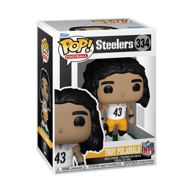 Funko Pop Nfl: Legends Pittsburgh Steelers – Troy Polamalu
