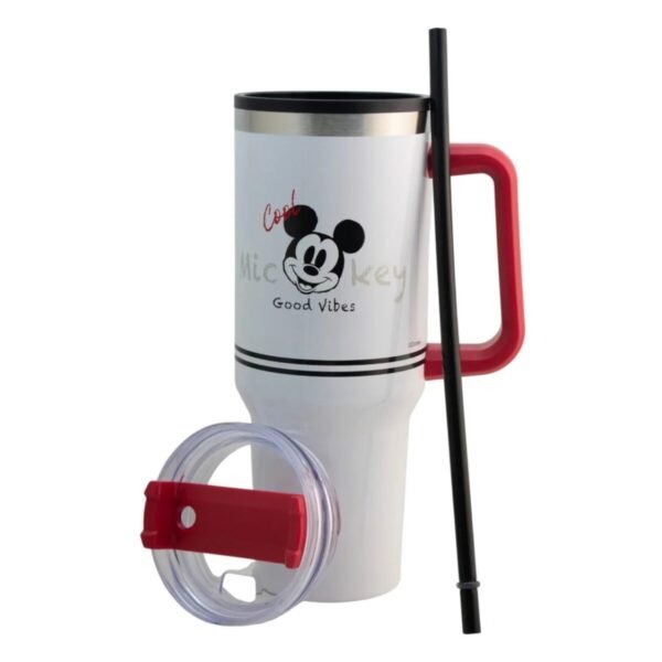 Fun Kids Termo Doble Pared: Mickey Mouse Tapa Hermética 1.2 L