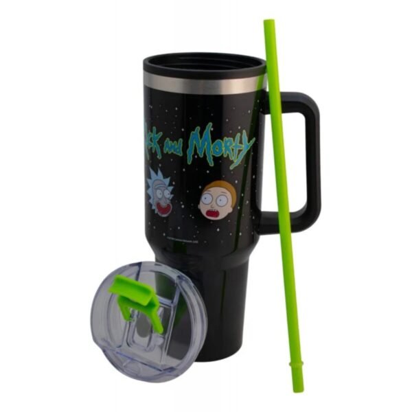 Fun Kids Termo Doble Pared: Rick Y Morty - Rick Y Morty Tapa Hermetica 1.2