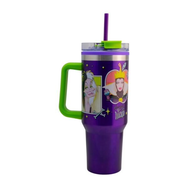 Fun Kids Termo Doble Pared: Disney - Villanas Tapa Hermetica 1.2 L
