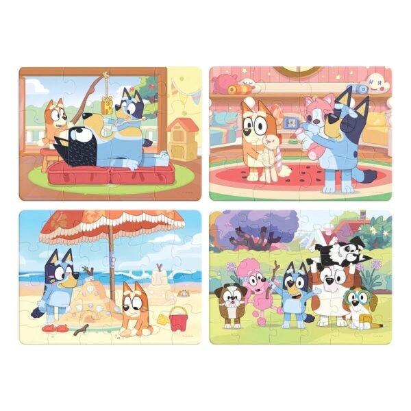 Rompecabezas Bluey 4 En 1