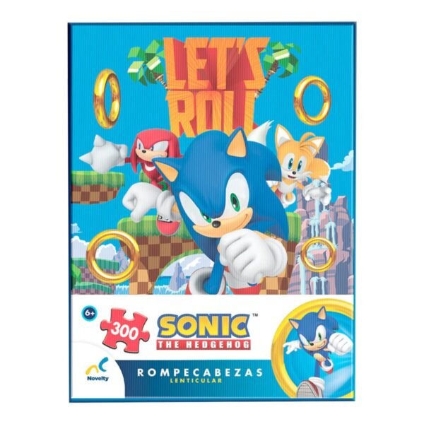 Rompecabezas Sonic Lenticular 300 Piezas
