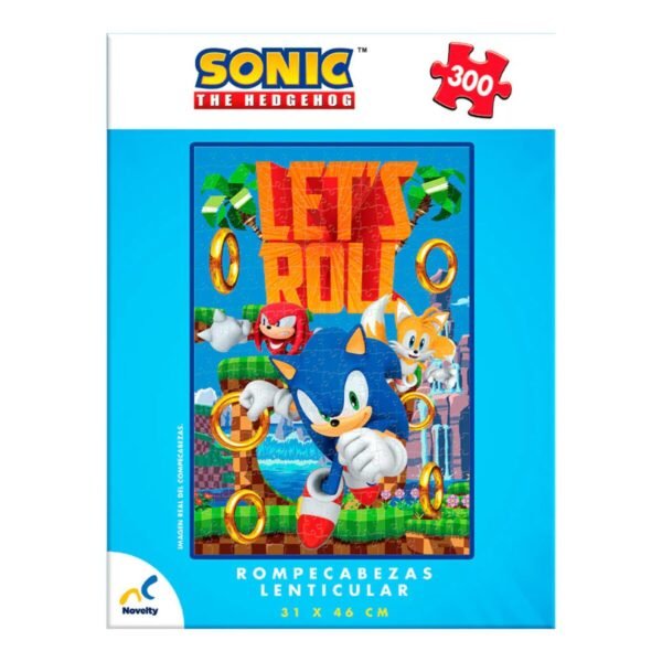 Rompecabezas Sonic Lenticular 300 Piezas