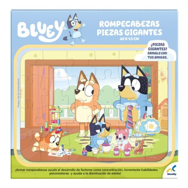 Rompecabezas Bluey Piezas Gigantes 24 Piezas