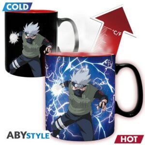 Taza De Ceramica Termocromatica: Naruto Shippuden - Kakashi