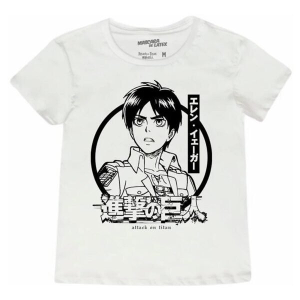Playera Máscara De Látex Eren Mujer