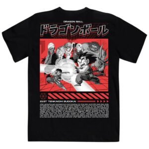 Playera Máscara De Látex Tenkaichi Budokai Hombre