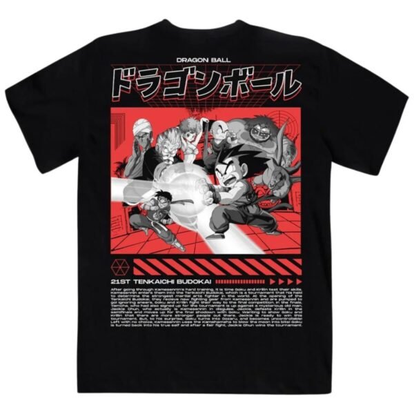 Playera Máscara De Látex Tenkaichi Budokai Hombre