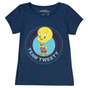 Playera Máscara De Látex Team Tweety Mujer
