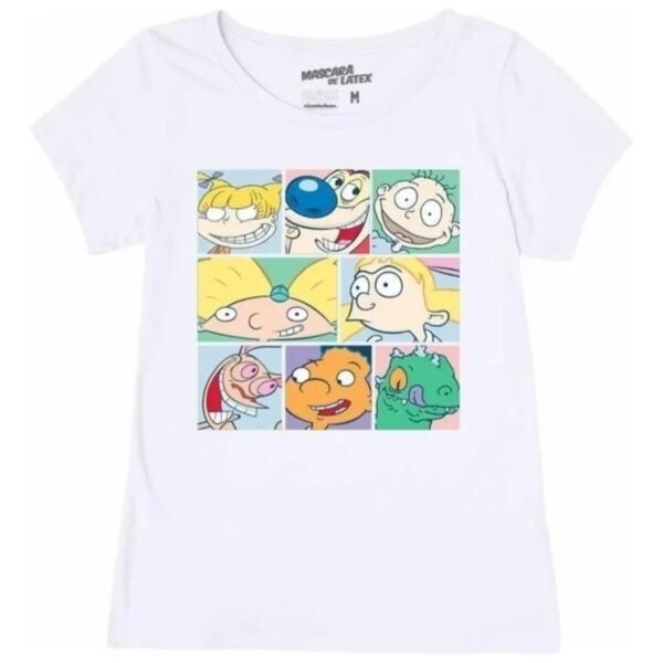 Playera Máscara De Látex Generation Nick Mujer