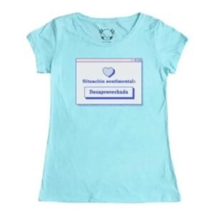 Playera Máscara De Látex Desaprovechada Mujer