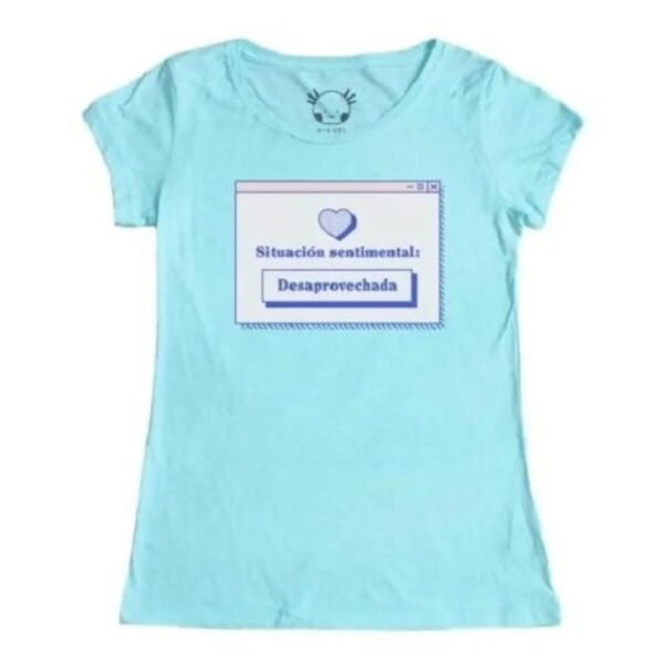 Playera Máscara De Látex Desaprovechada Mujer