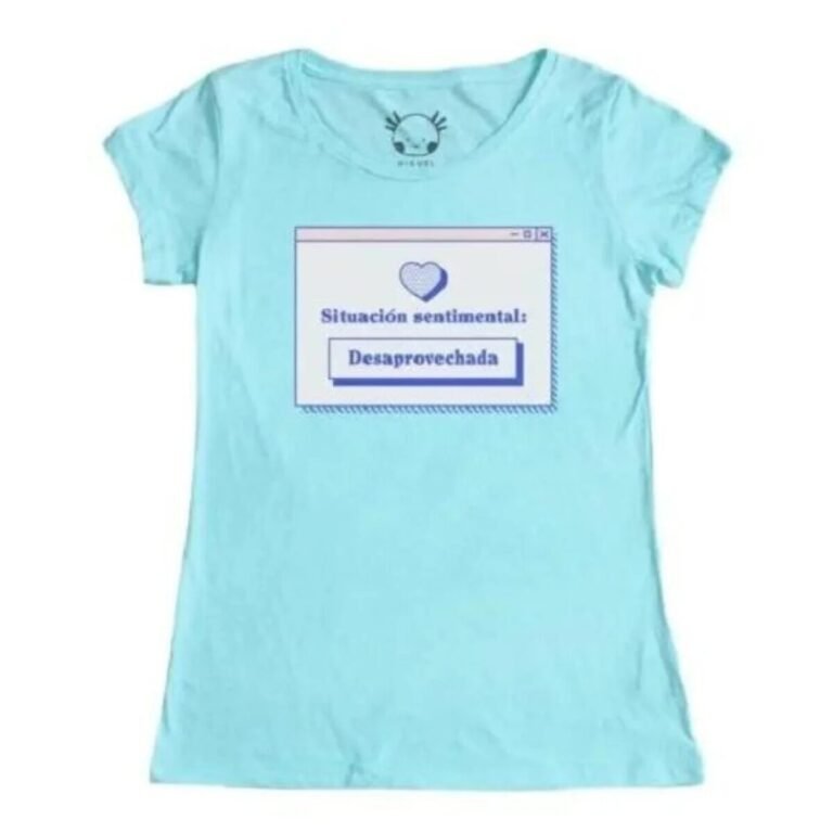 Playera Máscara De Látex Desaprovechada Mujer