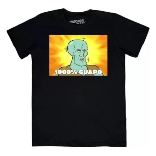 Playera Máscara De Látex 1000% Guapo Hombre