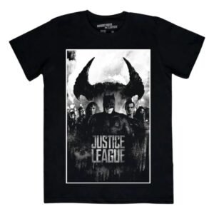 Playera Máscara De Látex Justice League Póster Hombre