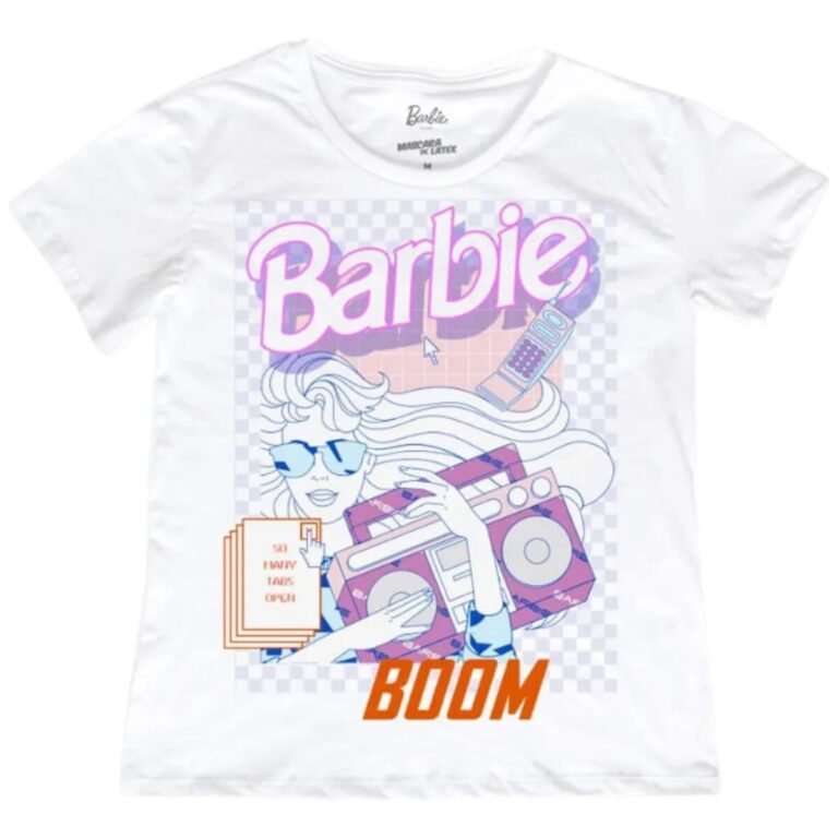 Playera Máscara De Látex Boom Mujer