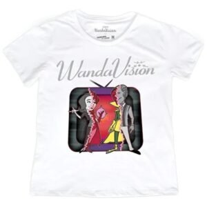 Playera Máscara De Látex Wandavision In Technicol Mujer