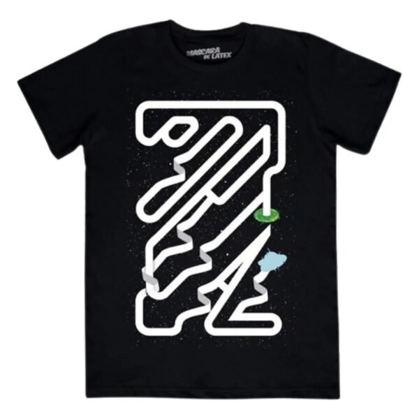 Playera Máscara De Látex Portal Hombre