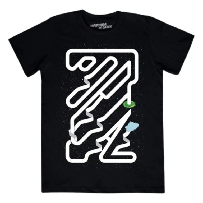 Playera Máscara De Látex Portal Hombre