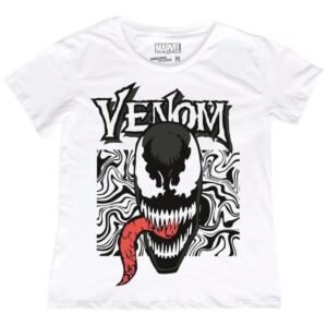 Playera Máscara De Látex Classic Venom Mujer