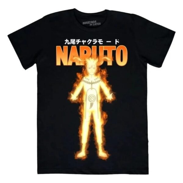 Playera Máscara De Látex Chakra Del Nueve Colas Hombre