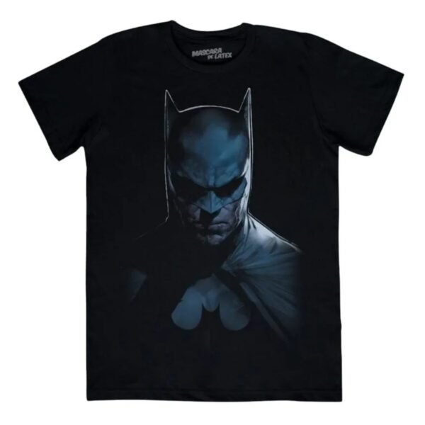 Playera Máscara De Látex Shadow Of The Bat Hombre