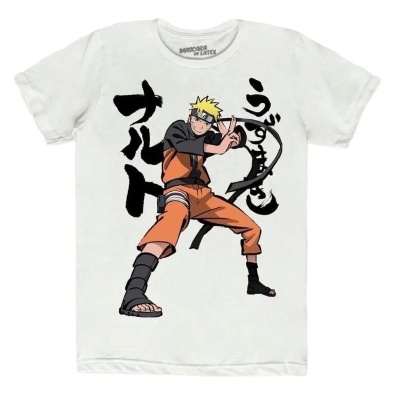 Playera Máscara De Látex Jutsu Clon De Sombra Hombre