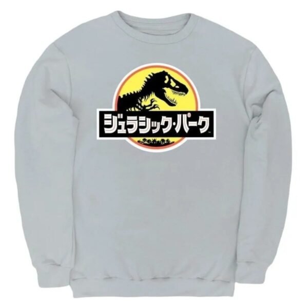 Pullover Máscara De Látex Jurassic Park Katakana Hombre