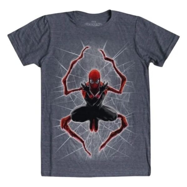 Playera Máscara De Látex Superior Spider-man