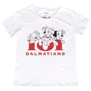 Playera Máscara De Látex 101 Dalmatians Mujer