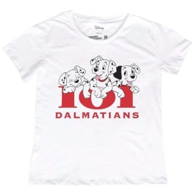 Playera Mascara De Látex 101 Dalmatians Mujer