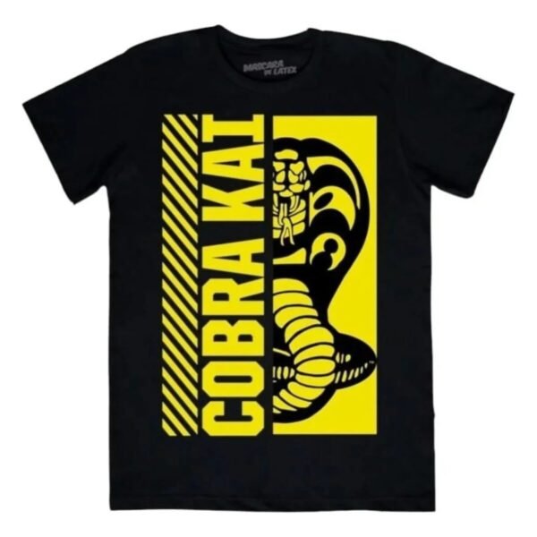 Playera Máscara De Látex Beware The Cobra Hombre