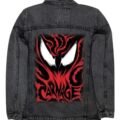 Jacket Máscara De Látex Carnage Hombre