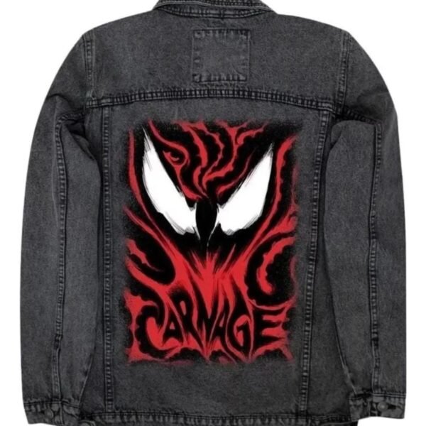 Jacket Máscara De Látex Carnage Hombre