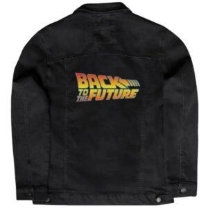Jacket Máscara De Látex Bttf Denim Jacket Hombre