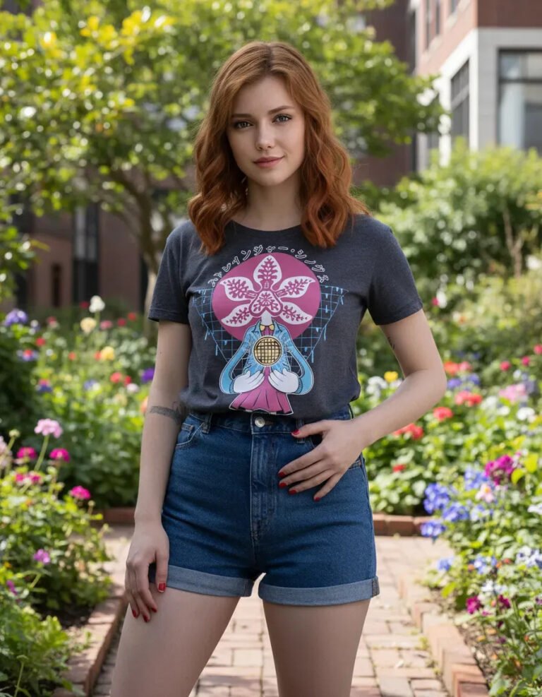 Playera Máscara De Látex Demo-eleven Mujer