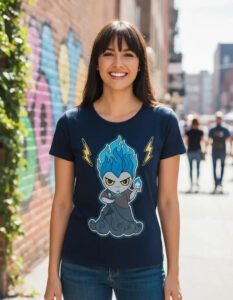 Playera Máscara De Látex Hades Mujer