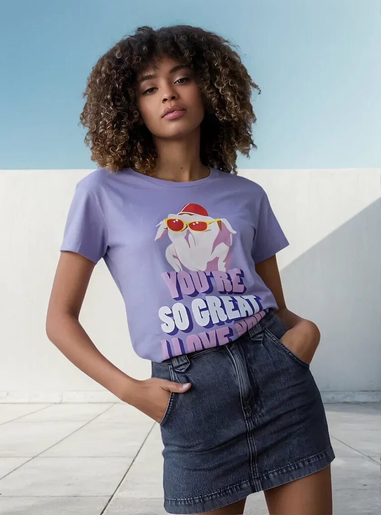 Playera Mascara De Latex You’re So Great Mujer