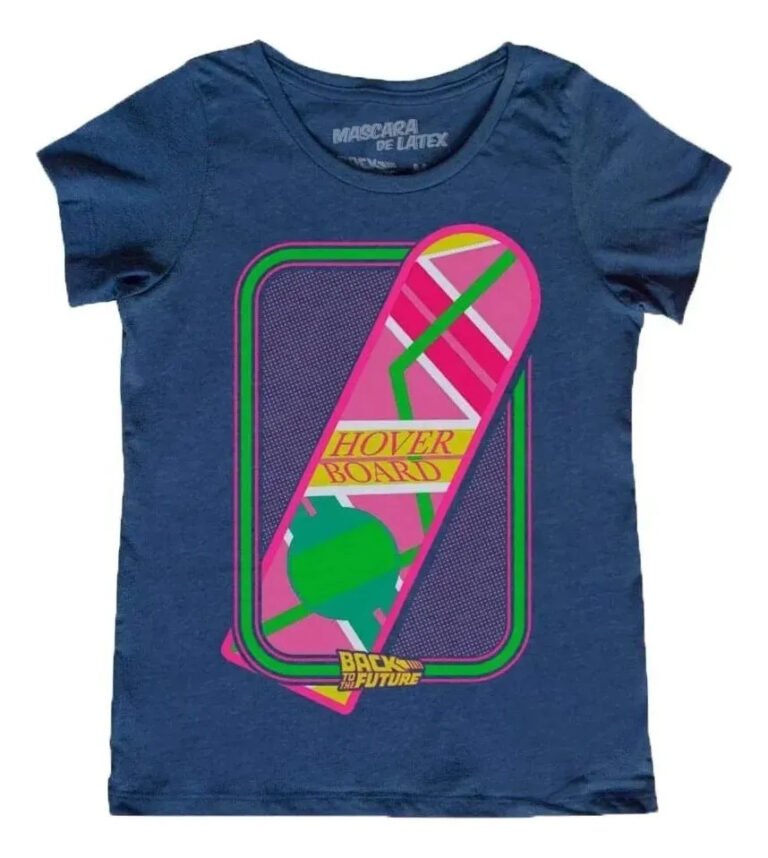 Playera Mascara De Latex Hoverboard Mujer