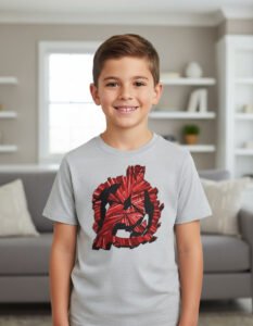 Playera Mascara De Látex Endgame Logo Niño
