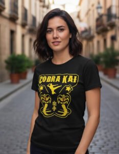 Playera Máscara De Látex Never Die Mujer