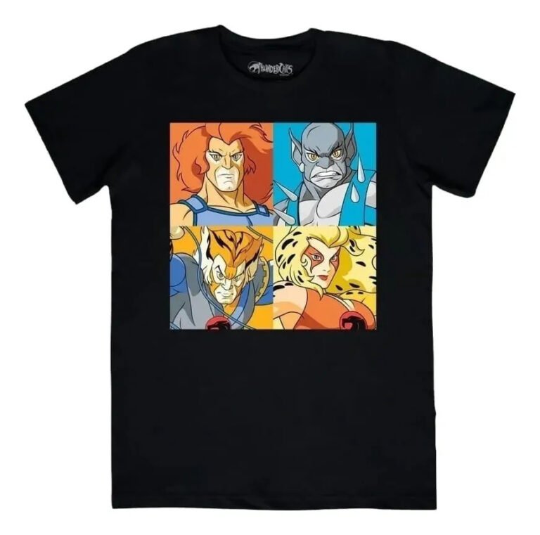 Playera Mascara De Látex Defensores De Thundera Hombre/mujer