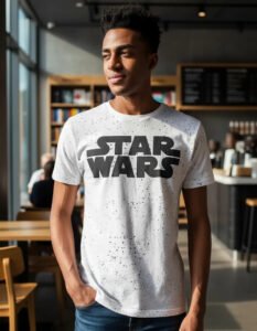 Playera Máscara De Látex Star Wars Hombre