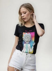 Playera Máscara De Látex Grass Tastes Bad Mujer