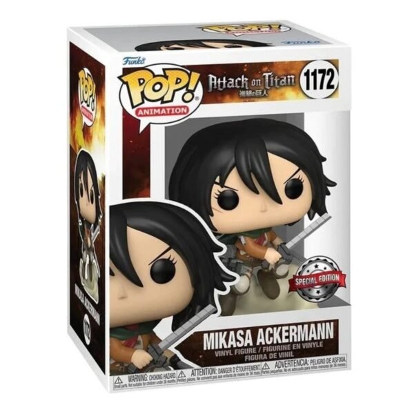 Funko Pop Animation: Attack On Titan - Mikasa Ackerman