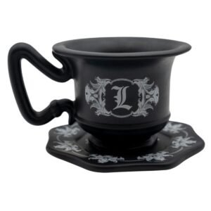 Abystyle Taza De Ceramica 3d Con Plato: Death Note - L´s Cup