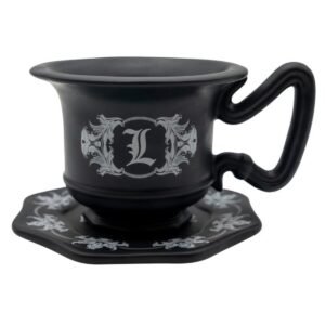 Abystyle Taza De Ceramica 3d Con Plato: Death Note - L´s Cup